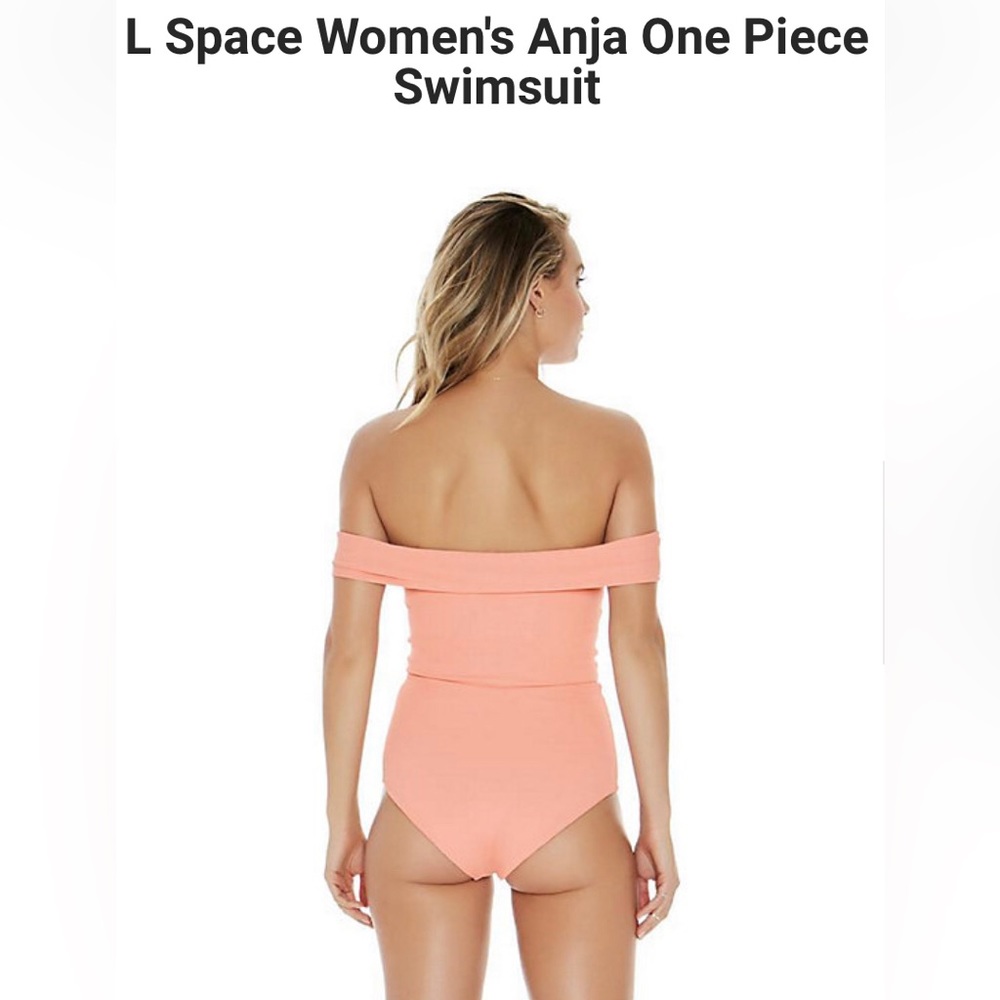 L SPACE WOMEN'S ANJA ONE PIECE SWIMSUIT - Picture 2 of 6